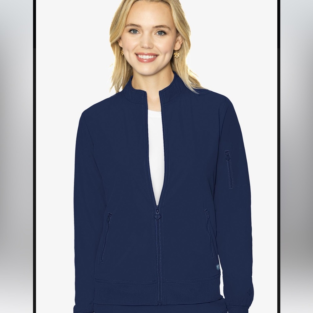 Med Couture Navy Scrub Jacket